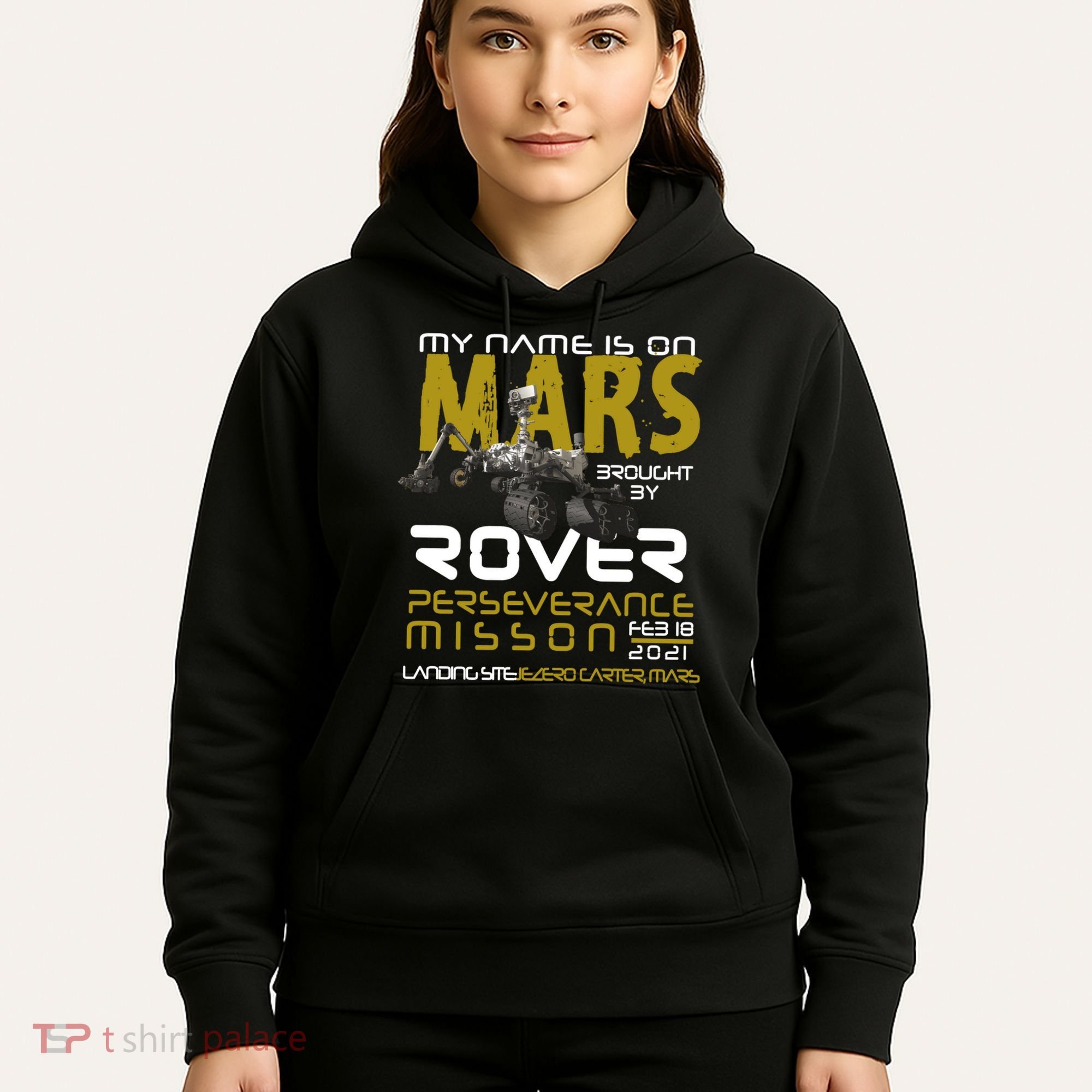 Perseverance Mars Rover Landing Hoodie