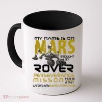 Perseverance Mars Rover Landing Coffee Mug thumb 0