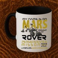 Perseverance Mars Rover Landing Coffee Mug thumb 2