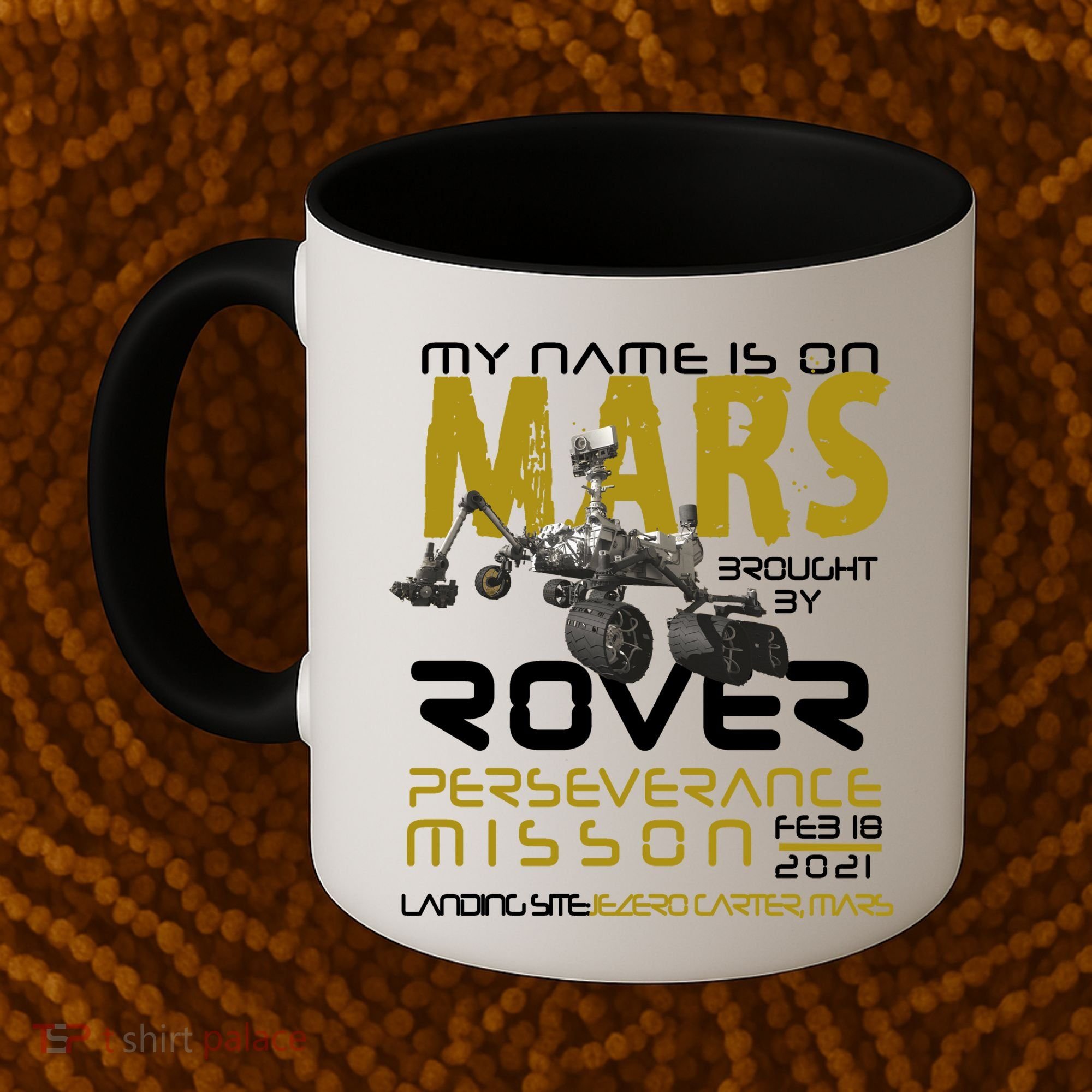 Perseverance Mars Rover Landing Coffee Mug