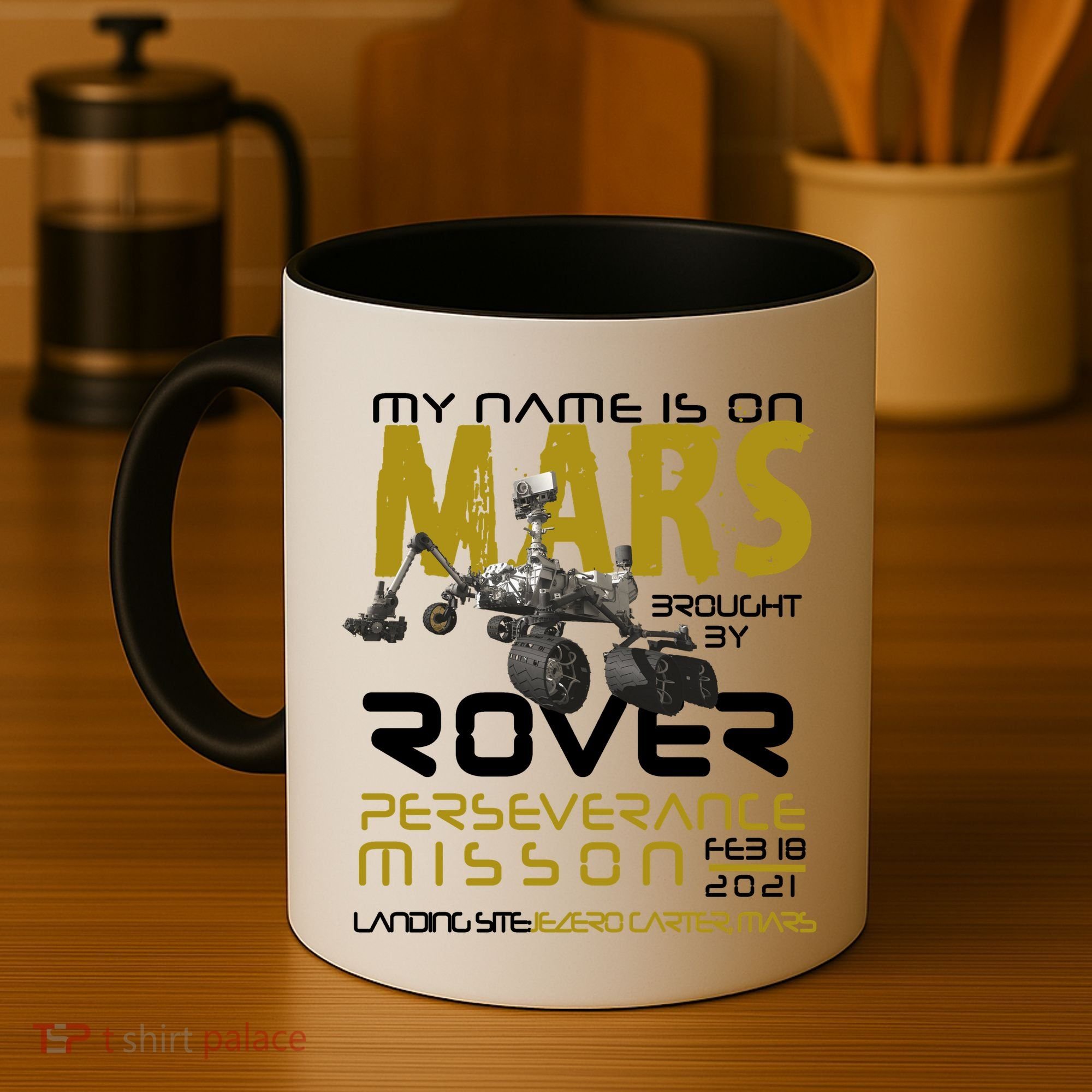 Perseverance Mars Rover Landing Coffee Mug