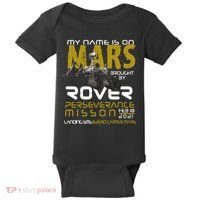 Perseverance Mars Rover Landing Baby Bodysuit thumb 0