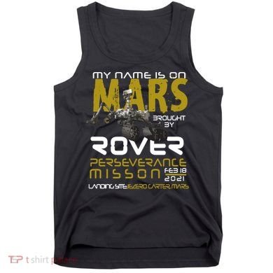 Perseverance Mars Rover Landing Tank Top