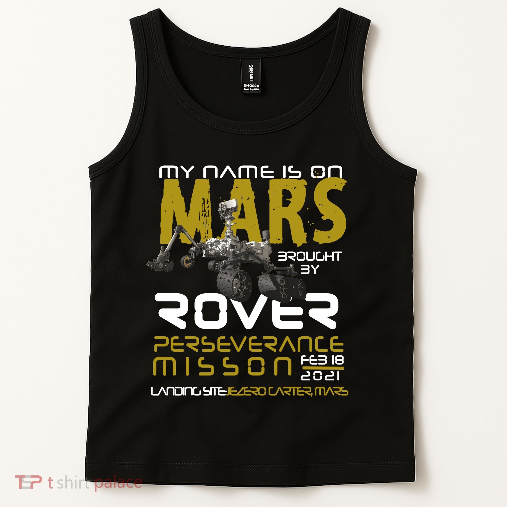 Perseverance Mars Rover Landing Tank Top