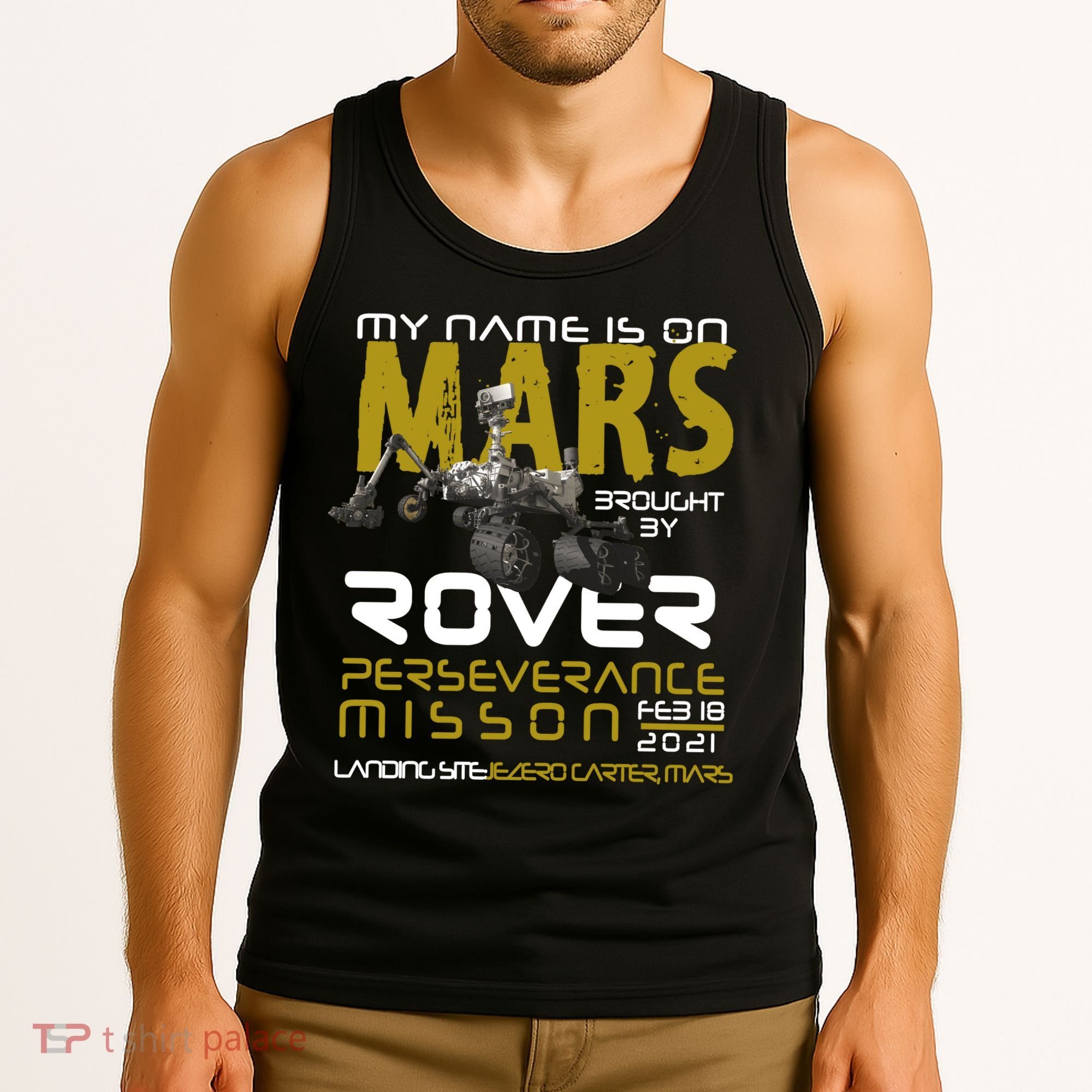 Perseverance Mars Rover Landing Tank Top