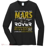 Perseverance Mars Rover Landing Women's Long Sleeve Shirt thumb 0