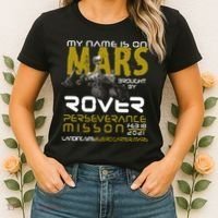 Perseverance Mars Rover Landing Women's T-Shirt thumb 2