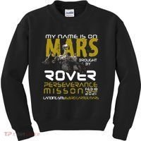 Perseverance Mars Rover Landing Kids Sweatshirt thumb 0