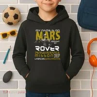 Perseverance Mars Rover Landing Kids Hoodie thumb 2