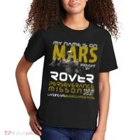 Perseverance Mars Rover Landing Kids T-Shirt thumb 2