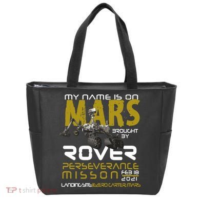 Perseverance Mars Rover Landing Tote Bag
