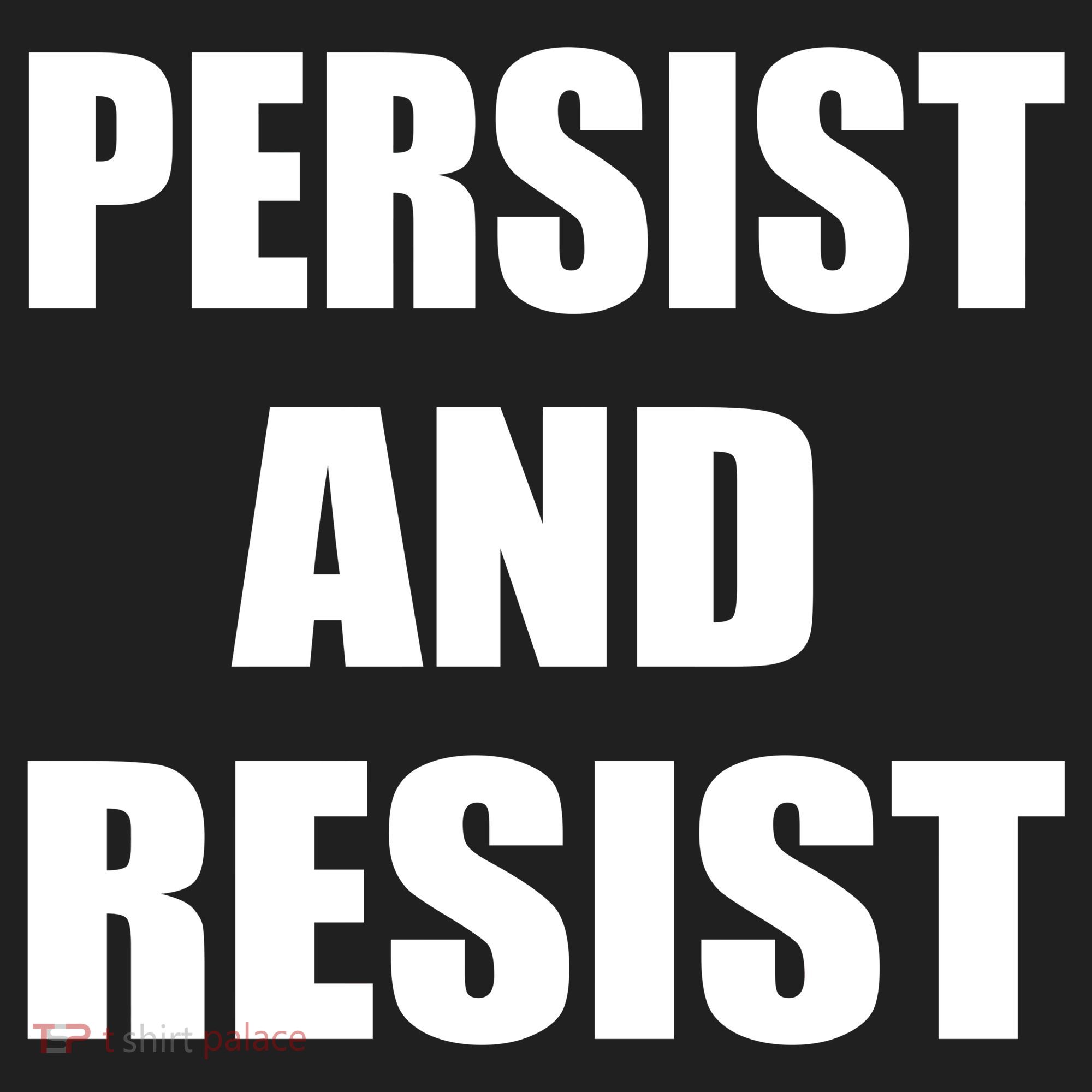 Persist And Resist Tumbler