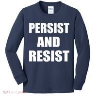 Persist And Resist Kids Long Sleeve Shirt thumb 0
