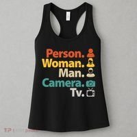 Person Woman Man Camera TV Donald Trump Cognitive Test Women's Tank Top thumb 3