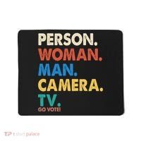 Person Woman Man Camera TV Go Vote Mousepad thumb 0