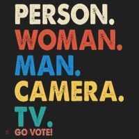 Person Woman Man Camera TV Go Vote Hat thumb 2