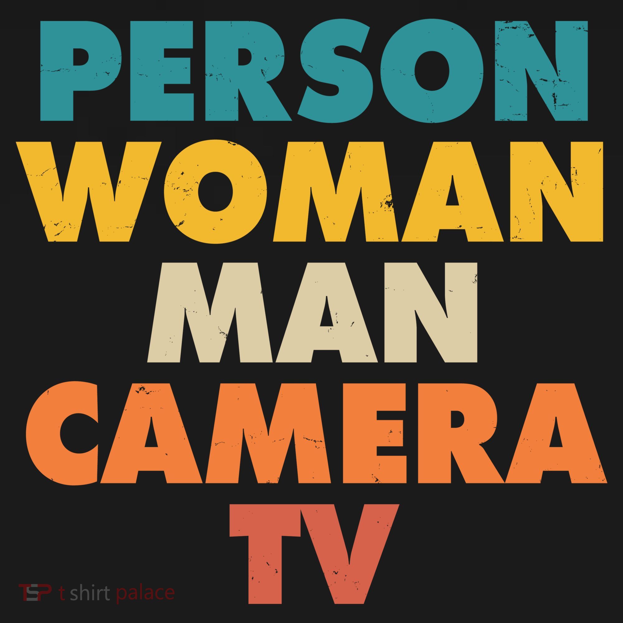 Person Woman Man Camera TV Trump Cognitive Test Women's Tank Top