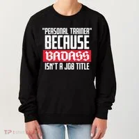 Personal Trainer Job Title Women's Sweatshirt thumb 0