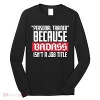 Personal Trainer Job Title Long Sleeve Shirt thumb 0