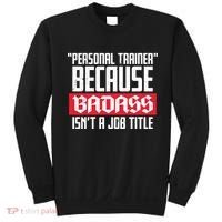 Personal Trainer Job Title Sweatshirt thumb 0
