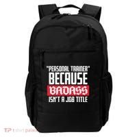 Personal Trainer Job Title Backpack thumb 0