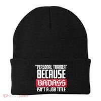 Personal Trainer Job Title Beanie thumb 0