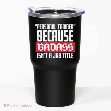 Personal Trainer Job Title Tumbler