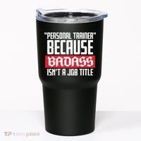 Personal Trainer Job Title Tumbler thumb 0