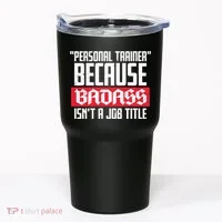 Personal Trainer Job Title Tumbler thumb 0