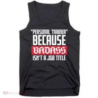 Personal Trainer Job Title Tank Top thumb 0