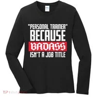 Personal Trainer Job Title Women's Long Sleeve Shirt thumb 0