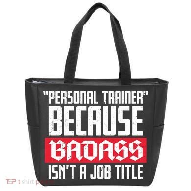 Personal Trainer Job Title Tote Bag