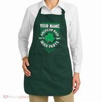 Personalize American Made Irish Parts St Patrick's Day Apron thumb 2