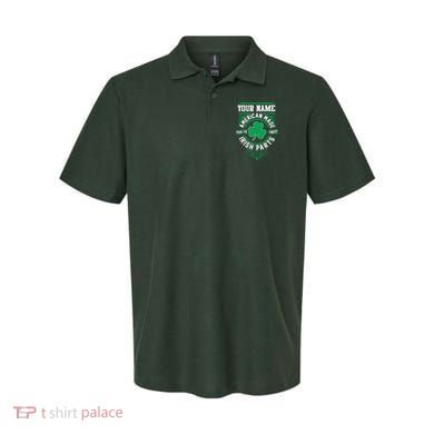 Personalize American Made Irish Parts St Patrick's Day Polo
