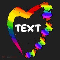 Personalize Autism Heart Custom Text Hat thumb 2