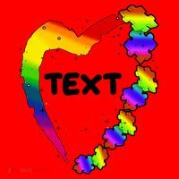 Personalize Autism Heart Custom Text Santa Hat thumb 1