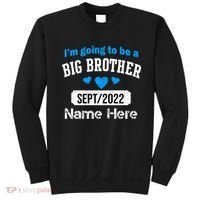 Personalize Big Brother Custom Date And Name Sweatshirt thumb 0