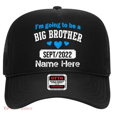 Personalize Big Brother Custom Date And Name Hat