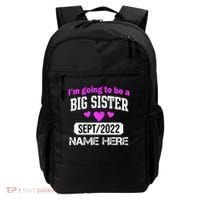 Personalize Big Sister Est Custom Year And Name  Backpack thumb 0