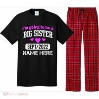 Personalize Big Sister Est Custom Year And Name  Pajama Set thumb 0