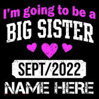 Personalize Big Sister Est Custom Year And Name  Visor thumb 3