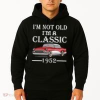 Personalize Birthday Year I'm not Old I'm a Classic Car Hoodie thumb 2