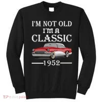 Personalize Birthday Year I'm not Old I'm a Classic Car Sweatshirt thumb 0
