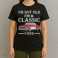 Personalize Birthday Year I'm not Old I'm a Classic Car T-Shirt thumb 4