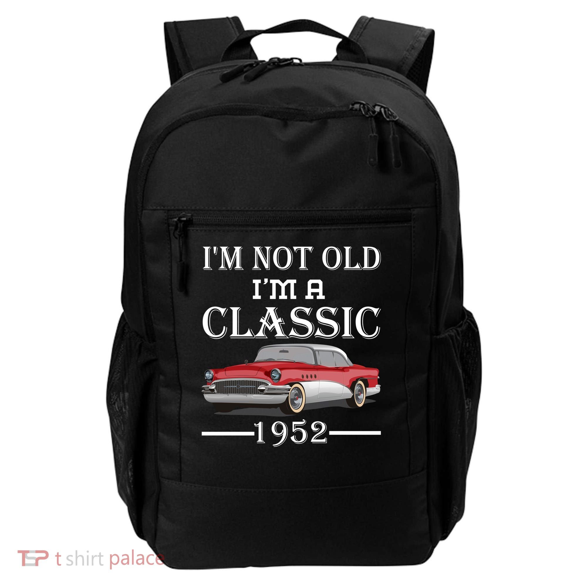 Personalize Birthday Year I'm not Old I'm a Classic Car Backpack