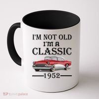 Personalize Birthday Year I'm not Old I'm a Classic Car Coffee Mug thumb 0