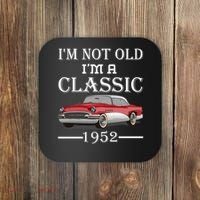 Personalize Birthday Year I'm not Old I'm a Classic Car Coaster thumb 0