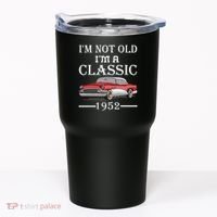 Personalize Birthday Year I'm not Old I'm a Classic Car Tumbler thumb 0