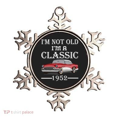 Personalize Birthday Year I'm not Old I'm a Classic Car Ornament