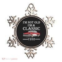 Personalize Birthday Year I'm not Old I'm a Classic Car Ornament thumb 0